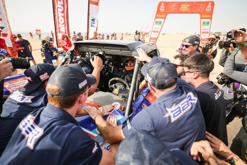 Motorsport. Dakar Rally. Finish. 17.01.2026