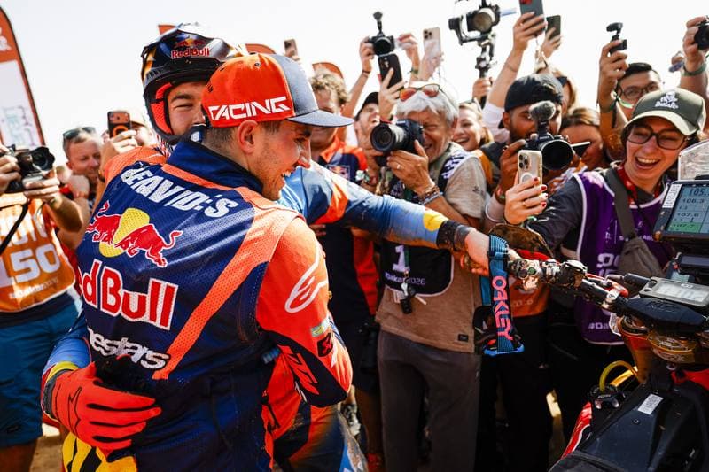 Motorsport. Dakar Rally. Finish. 17.01.2026