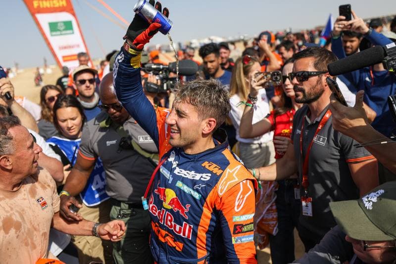 Motorsport. Dakar Rally. Finish. 17.01.2026
