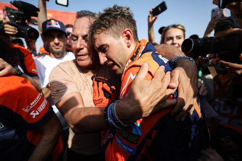 Motorsport. Dakar Rally. Finish. 17.01.2026