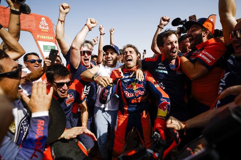Motorsport. Dakar Rally. Finish. 17.01.2026