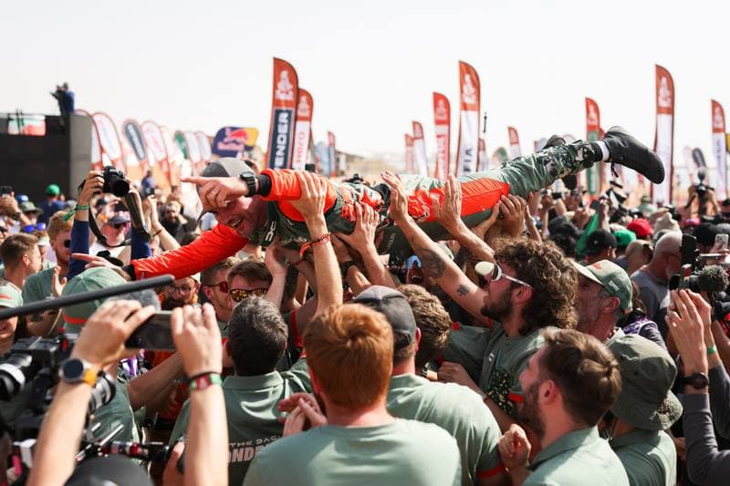 Motorsport. Dakar Rally. Finish. 17.01.2026