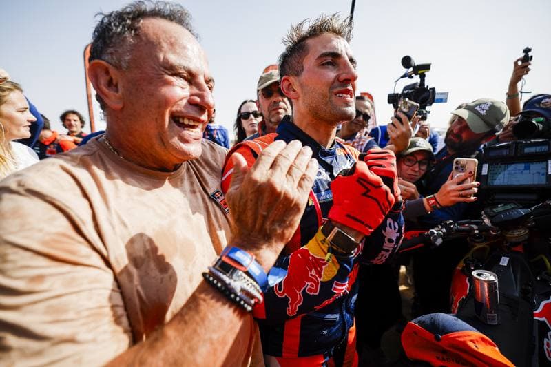 Motorsport. Dakar Rally. Finish. 17.01.2026