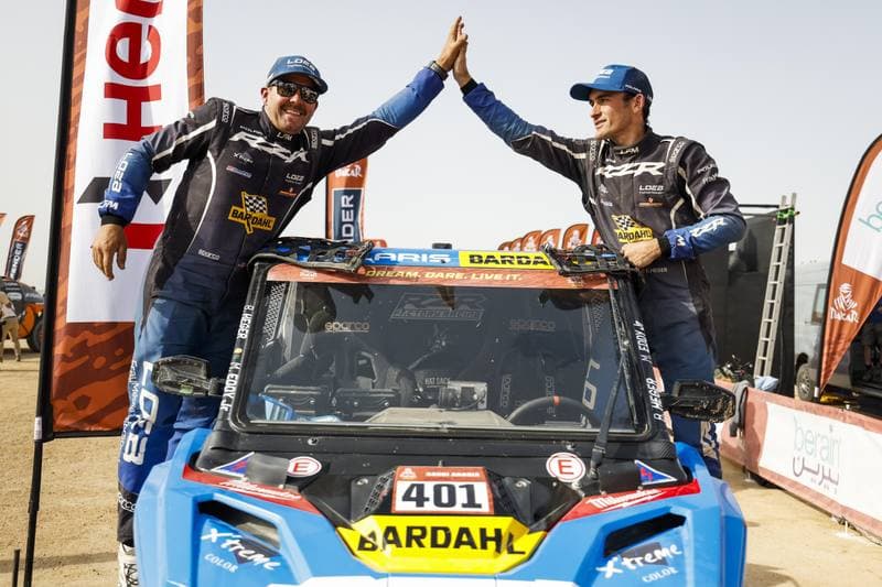 Motorsport. Dakar Rally. Finish. 17.01.2026