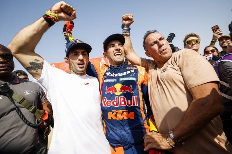 Motorsport. Dakar Rally. Finish. 17.01.2026