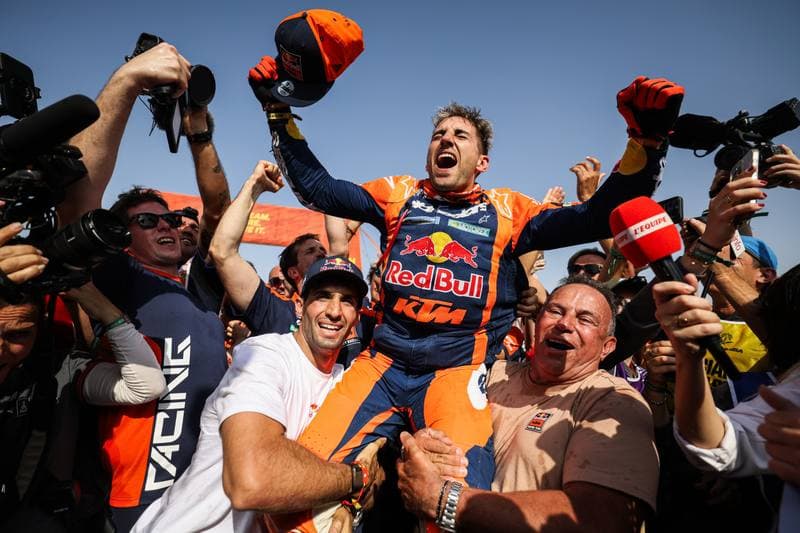 Motorsport. Dakar Rally. Finish. 17.01.2026