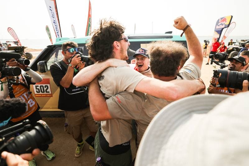 Motorsport. Dakar Rally. Finish. 17.01.2026