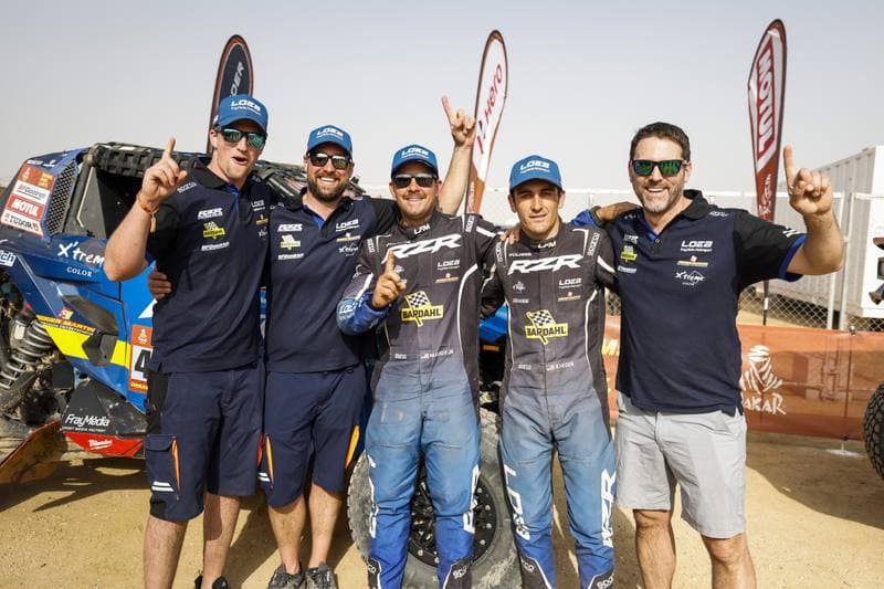Motorsport. Dakar Rally. Finish. 17.01.2026