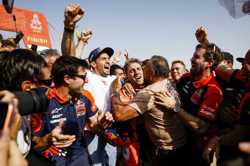Motorsport. Dakar Rally. Finish. 17.01.2026