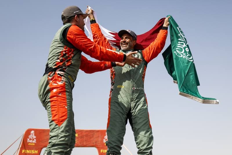 Motorsport. Dakar Rally. Finish. 17.01.2026