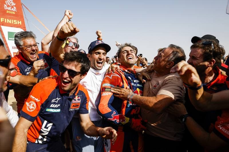Motorsport. Dakar Rally. Finish. 17.01.2026