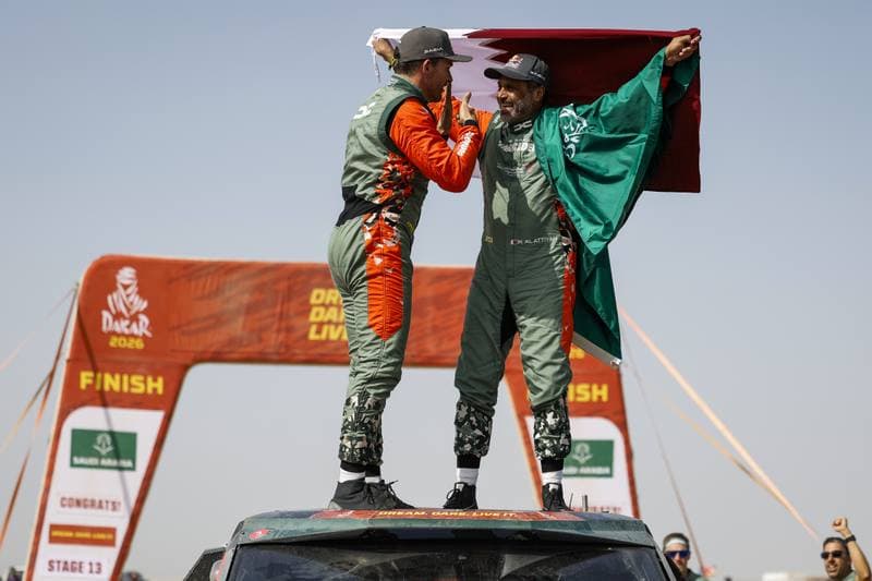 Motorsport. Dakar Rally. Finish. 17.01.2026