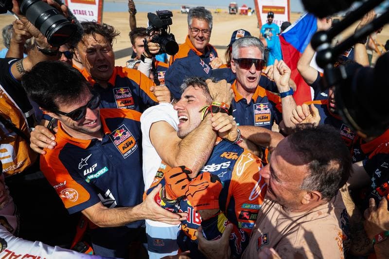 Motorsport. Dakar Rally. Finish. 17.01.2026