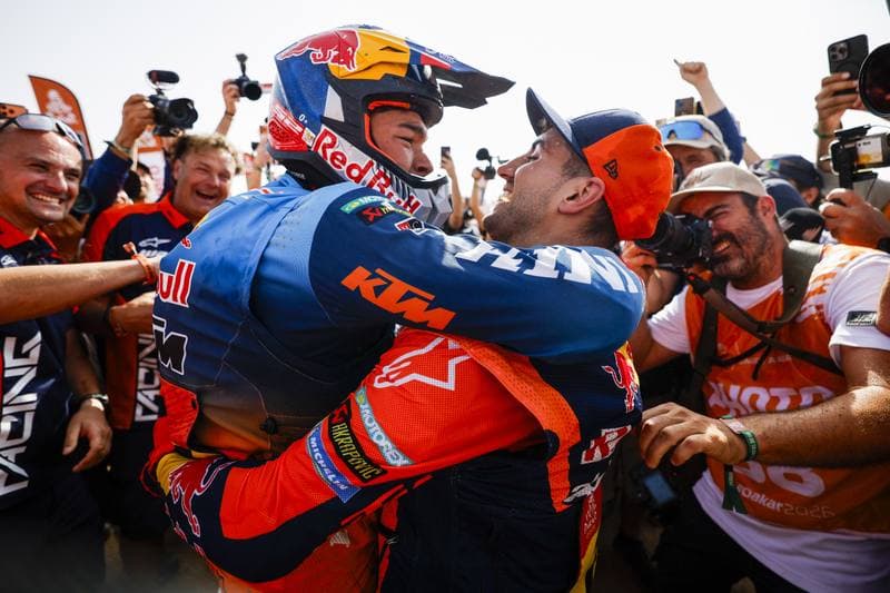 Motorsport. Dakar Rally. Finish. 17.01.2026