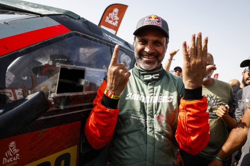 Motorsport. Dakar Rally. Finish. 17.01.2026