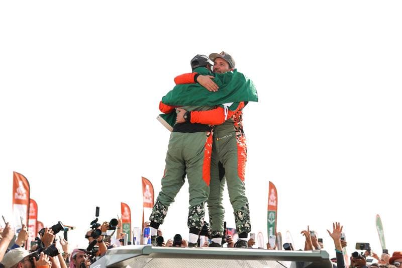 Motorsport. Dakar Rally. Finish. 17.01.2026