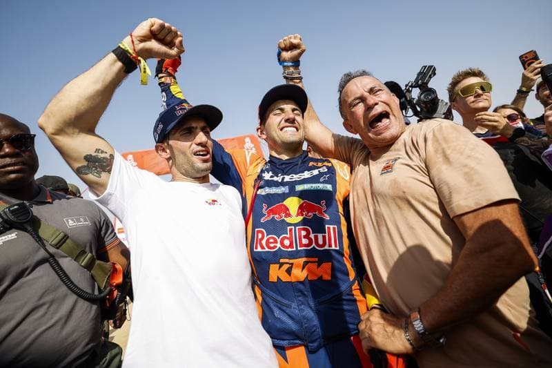 Motorsport. Dakar Rally. Finish. 17.01.2026