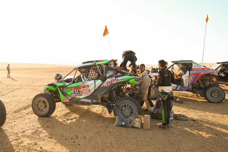 Motorsport. Dakar Rally. Stage 9. 13.01.2026
