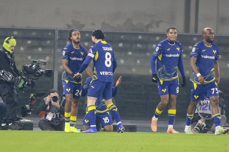 Football. Serie A. Hellas Verona - Bologna. 15.01.2026