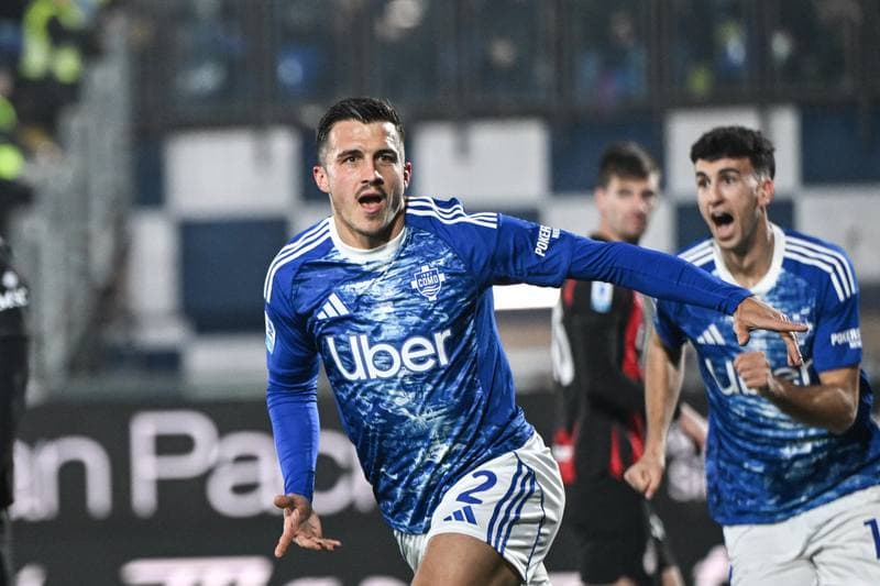 Football. Serie A. Como 1907 - AC Milan. 15.01.2026