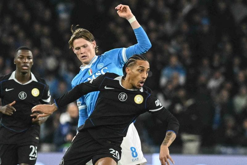 Football. UEFA Champions League. SSC Napoli - Chelsea FC. 05.11.2025