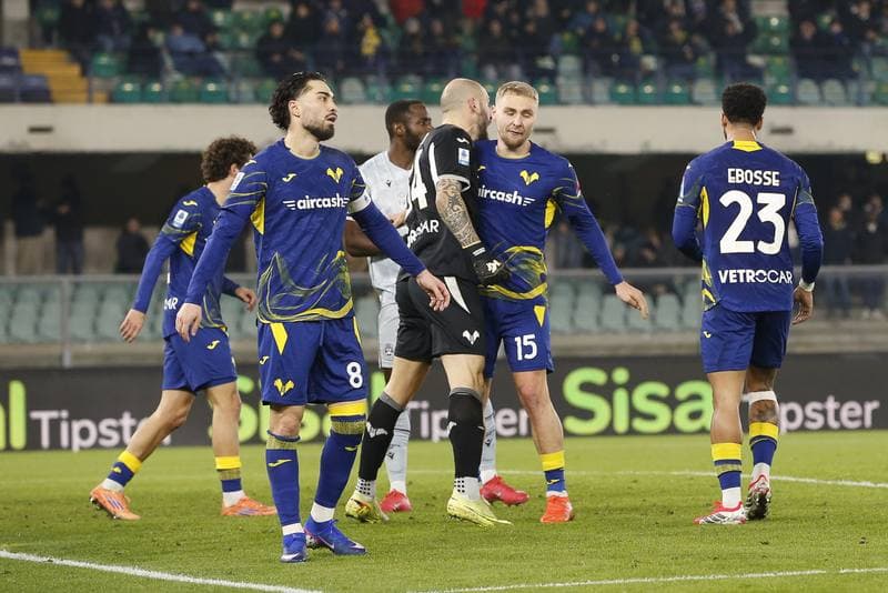 Football. Serie A. Hellas Verona - Udinese. 26.01.2026