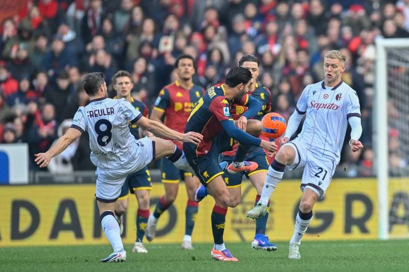 Football. Serie A. Genoa CFC - Bologna FC. 25.01.2026