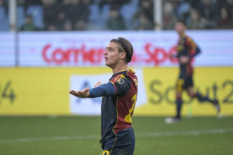 Football. Serie A. Genoa CFC - Bologna FC. 25.01.2026