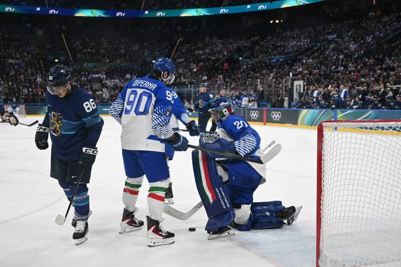 Ice Hockey. Italy. Training. 14.02.2026