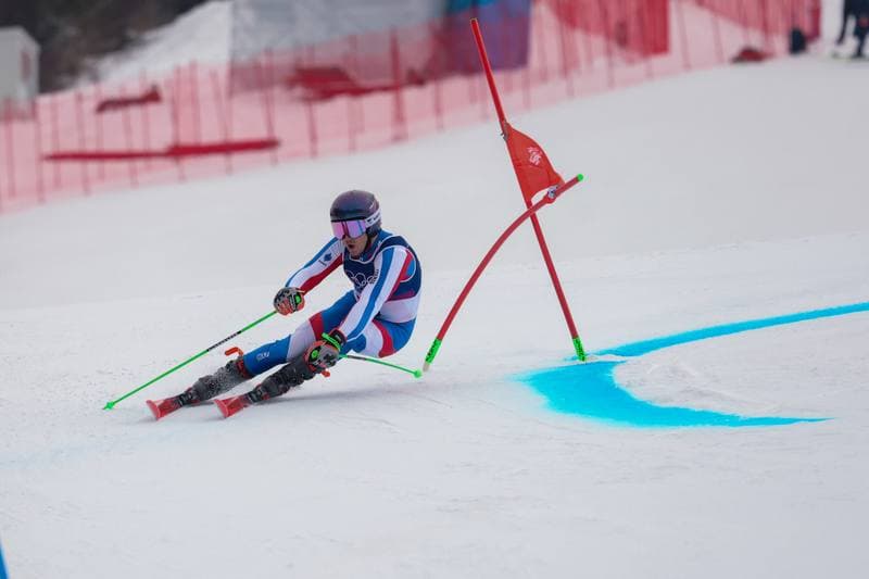 Alpine Skiing. Milano Cortina 2026. Men's Giant Slalom. 12.02.2026
