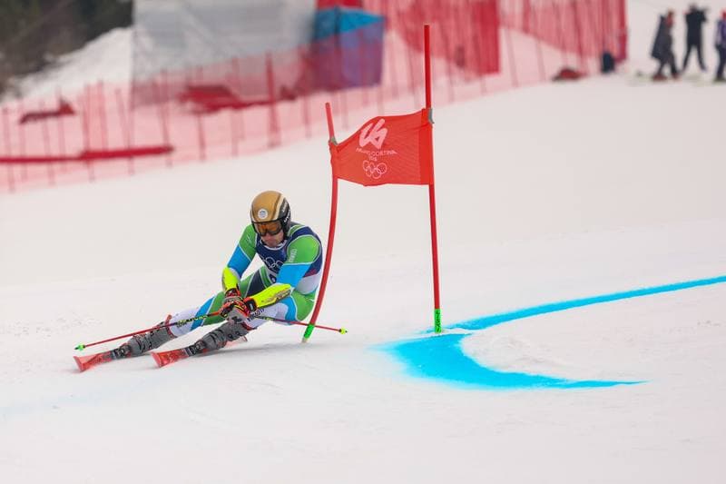 Alpine Skiing. Milano Cortina 2026. Men's Giant Slalom. 12.02.2026