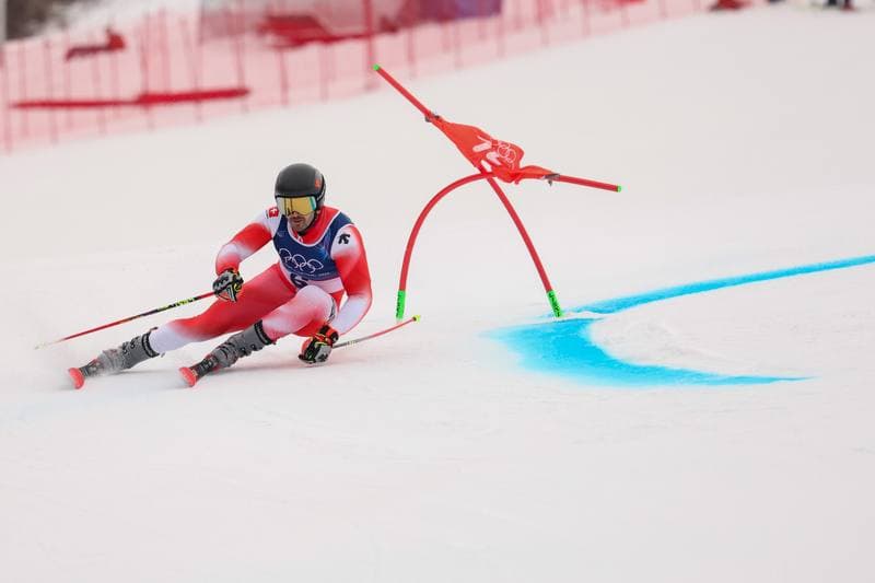 Alpine Skiing. Milano Cortina 2026. Men's Giant Slalom. 12.02.2026