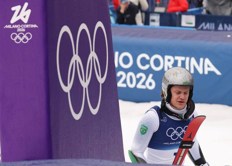 Alpine Skiing. Milano Cortina 2026. Men's Giant Slalom. 12.02.2026