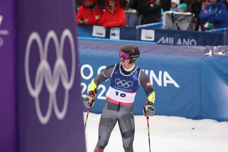 Alpine Skiing. Milano Cortina 2026. Men's Giant Slalom. 12.02.2026