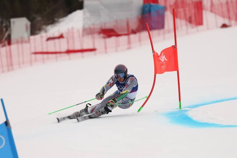 Alpine Skiing. Milano Cortina 2026. Men's Giant Slalom. 12.02.2026