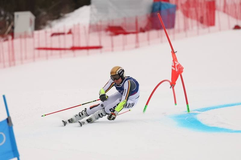 Alpine Skiing. Milano Cortina 2026. Men's Giant Slalom. 12.02.2026