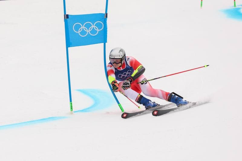 Alpine Skiing. Milano Cortina 2026. Men's Giant Slalom. 12.02.2026
