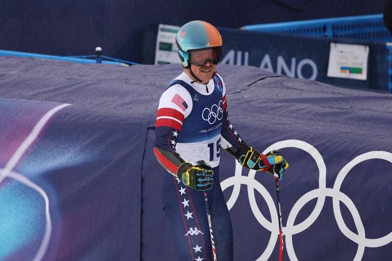 Alpine Skiing. Milano Cortina 2026. Men's Giant Slalom. 12.02.2026