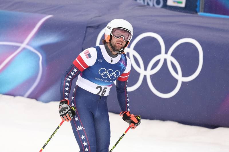 Alpine Skiing. Milano Cortina 2026. Men's Giant Slalom. 12.02.2026
