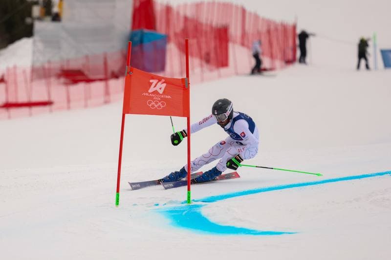 Alpine Skiing. Milano Cortina 2026. Men's Giant Slalom. 12.02.2026