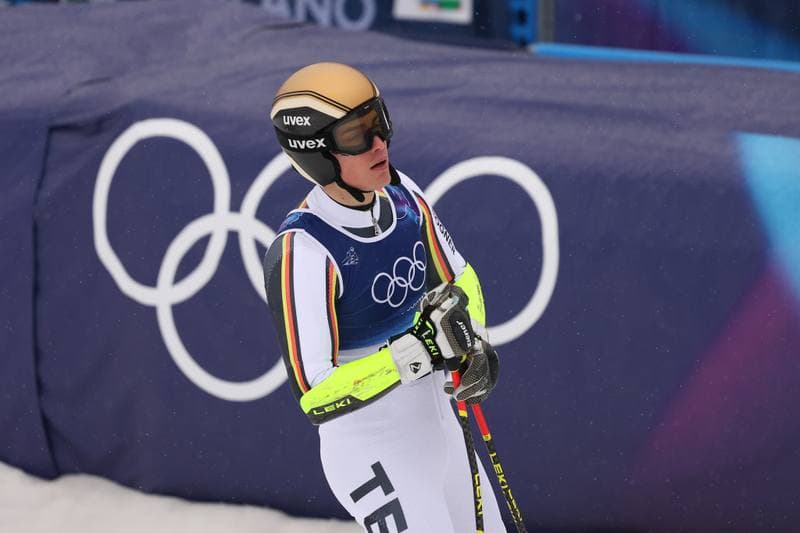 Alpine Skiing. Milano Cortina 2026. Men's Giant Slalom. 12.02.2026