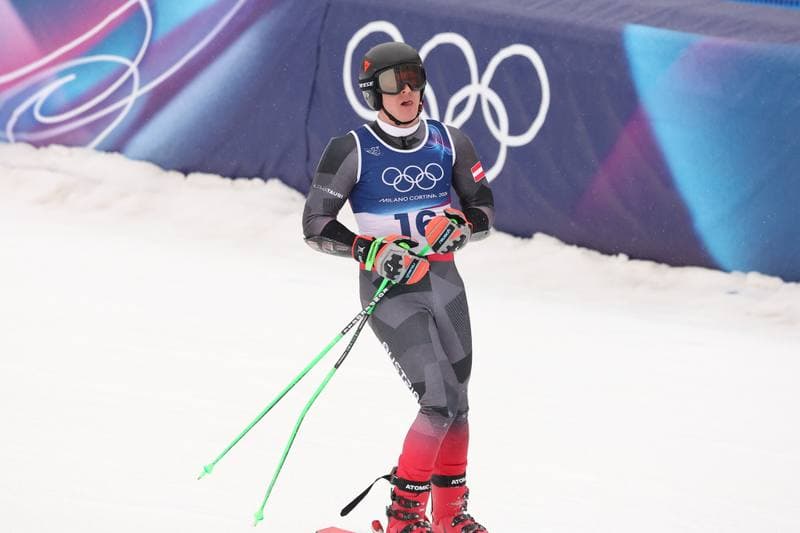 Alpine Skiing. Milano Cortina 2026. Men's Giant Slalom. 12.02.2026