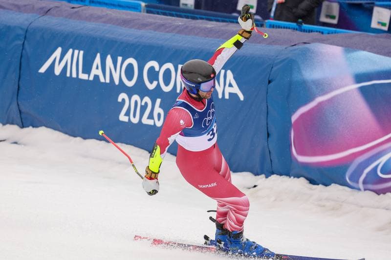Alpine Skiing. Milano Cortina 2026. Men's Giant Slalom. 12.02.2026