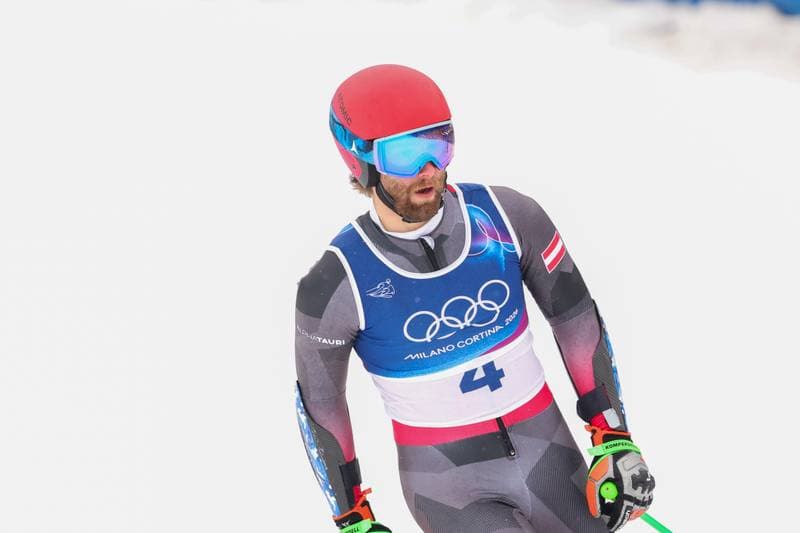 Alpine Skiing. Milano Cortina 2026. Men's Giant Slalom. 12.02.2026
