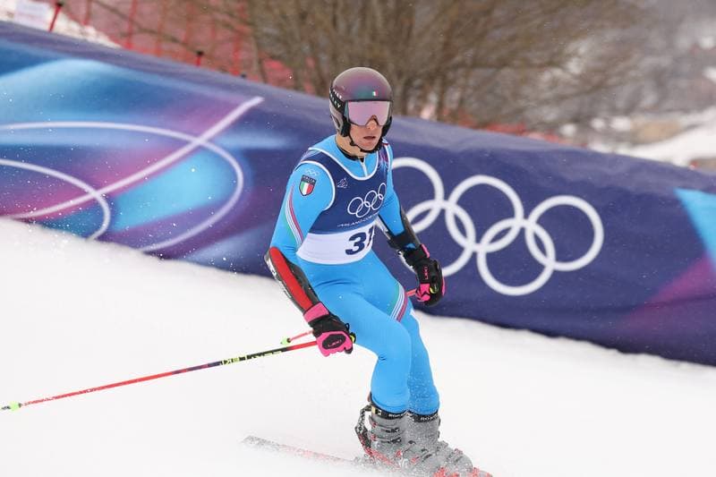 Alpine Skiing. Milano Cortina 2026. Men's Giant Slalom. 12.02.2026