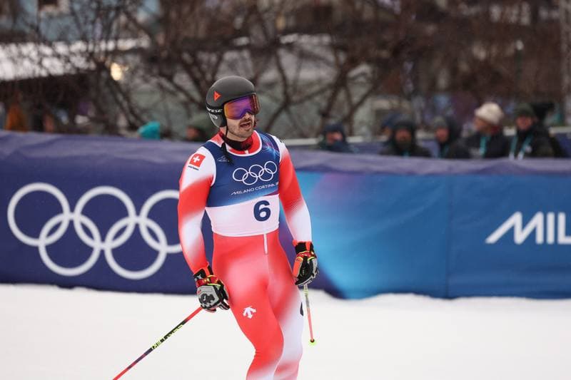 Alpine Skiing. Milano Cortina 2026. Men's Giant Slalom. 12.02.2026