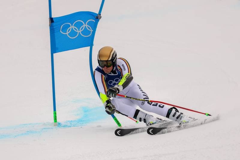 Alpine Skiing. Milano Cortina 2026. Men's Giant Slalom. 12.02.2026