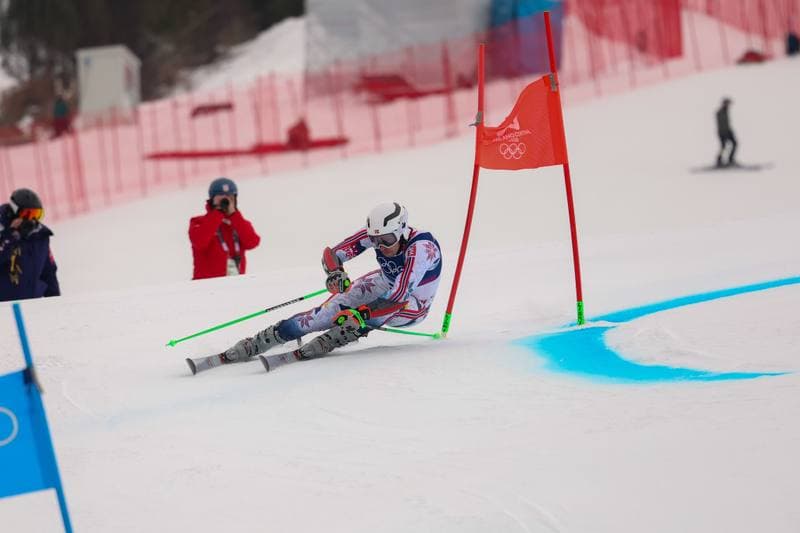 Alpine Skiing. Milano Cortina 2026. Men's Giant Slalom. 12.02.2026