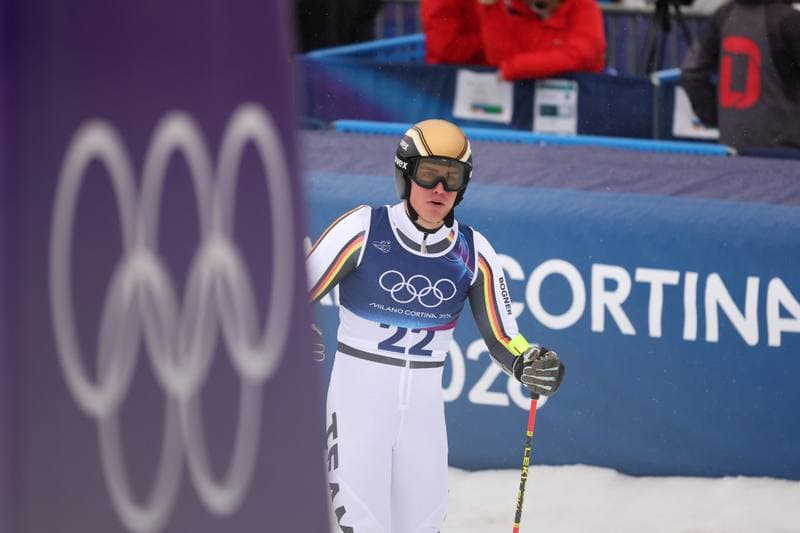Alpine Skiing. Milano Cortina 2026. Men's Giant Slalom. 12.02.2026