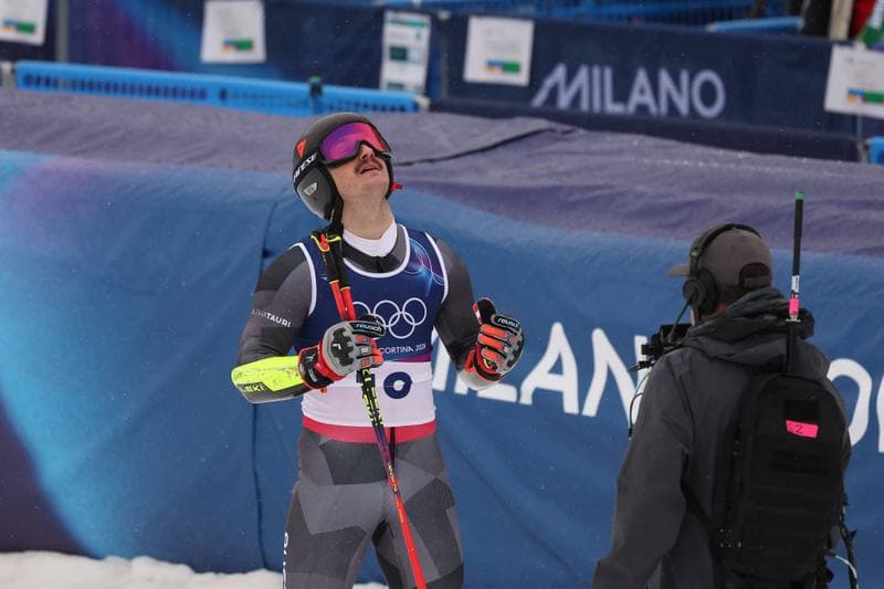 Alpine Skiing. Milano Cortina 2026. Men's Giant Slalom. 12.02.2026